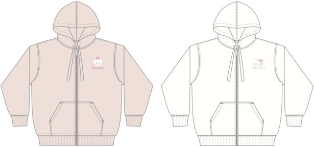 「ジップパーカー」(7480円／全2種) 