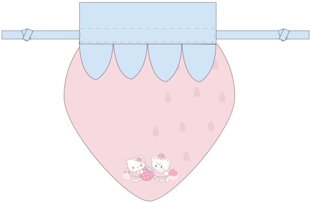 「いちご型巾着」(1650円)