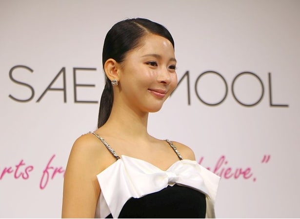 「簡単に乗せることができて、ツヤ感も自然」とミチさん