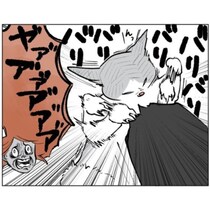 【ネコ漫画】愛猫に膝を猛アタックされて叫ぶ飼い主!?かわいい猫のために痛みを我慢する日々【作者に聞いた】