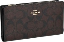 贈り物にも選ばれる定番アイテム！【コーチ】のシンプル長財布が幅広い世代に人気。Amazonで販売中！