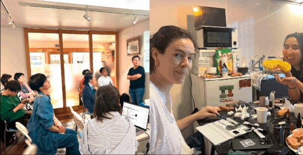 準備時間。メンバーの個性と視点が交わる 