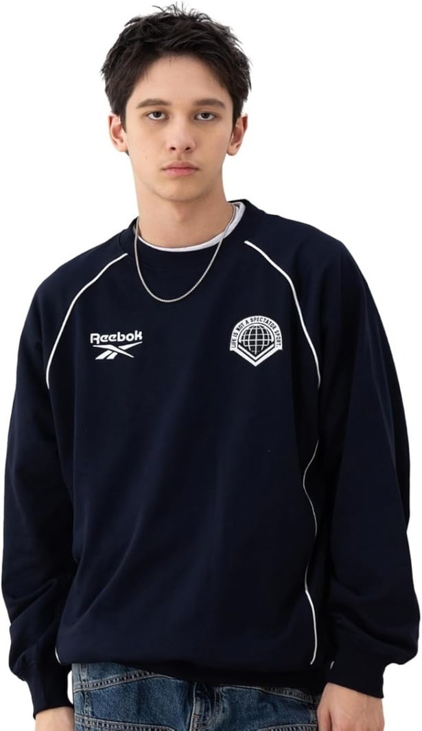 【リーボック】のプルオーバーで手軽に差がつく！こなれ感あるトレーナーがAmazonで販売中！