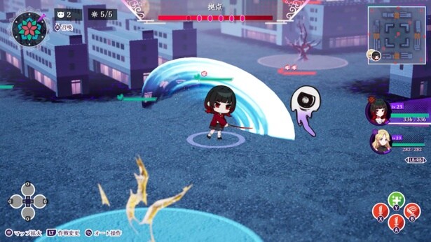 パズルみたいに遊べるタクティカルパート