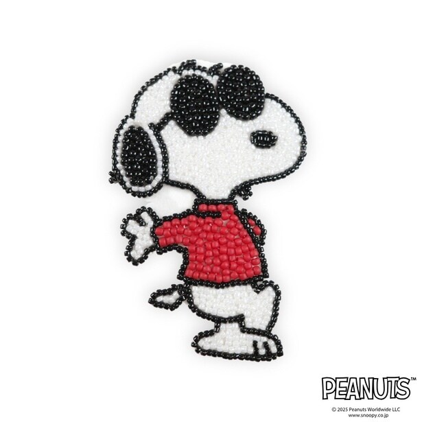「スヌーピー ビーズ刺しゅうキット(JOE COOL)」(各2750円)