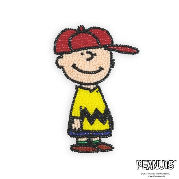 「スヌーピー ビーズ刺しゅうキット(チャーリー ブラウン)」(各2750円)