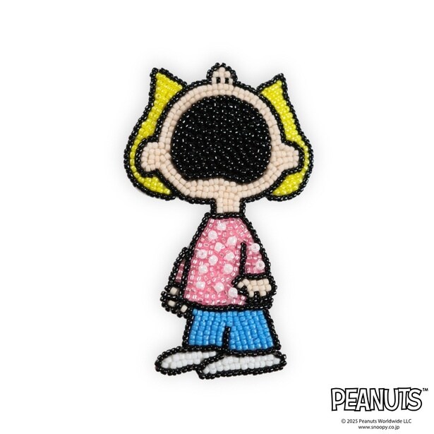 「スヌーピー ビーズ刺しゅうキット(サリー ブラウン)」(各2750円)