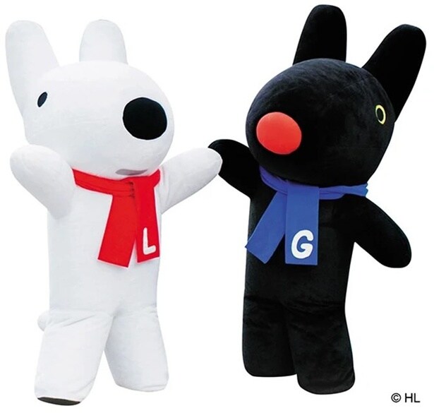 リサとガスパールが神戸阪急のクリスマスを盛り上げる！