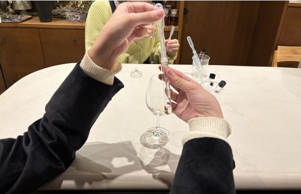 香りの比率はカスタマイズ可能