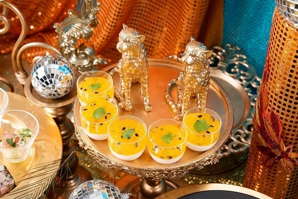 「恋せよ！パッションフルーツのジュレとミルクプリン」