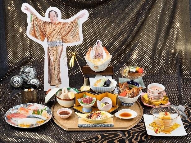 日本料理「みやま」の「マツケン 豪華絢爛上様御膳」