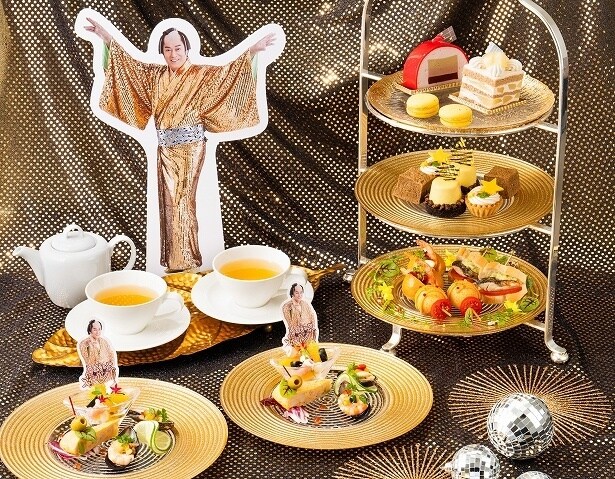 ロビーラウンジの「マツケン 恋せよ！アフタヌーンティー」