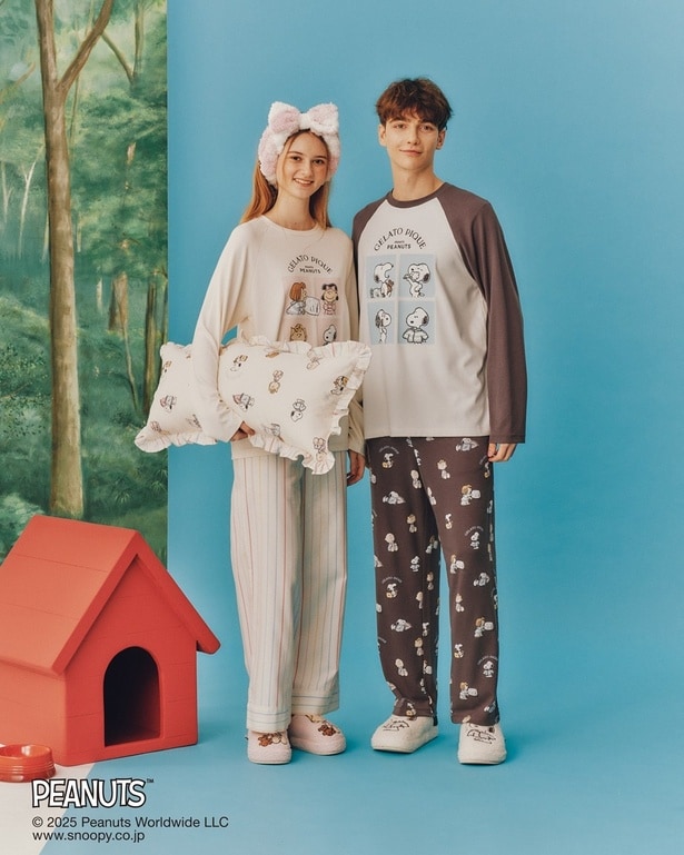 「ワンポイントロンT」(6160円)、「HOMME ワンポイントロンT」(6490円)、「HOMME オリジナルアート 総柄ロングパンツ」(7920円)