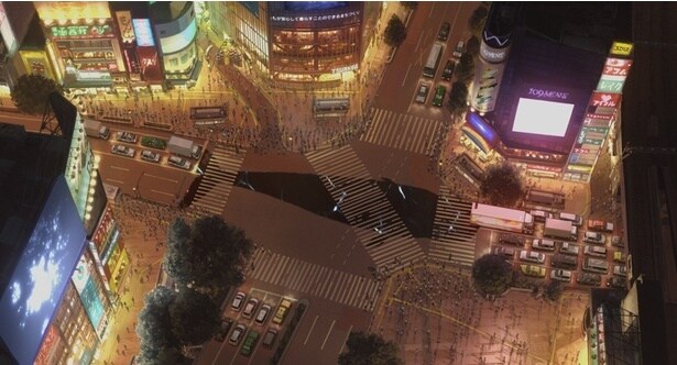 渋谷の街を舞台にした壮大なアクションも見どころ