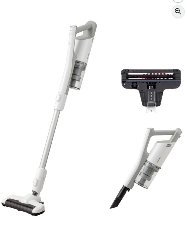 パワーヘッドで、隅々までスッキリ。車内も階段も、これ一本【東芝】の掃除機がAmazonに登場中‼