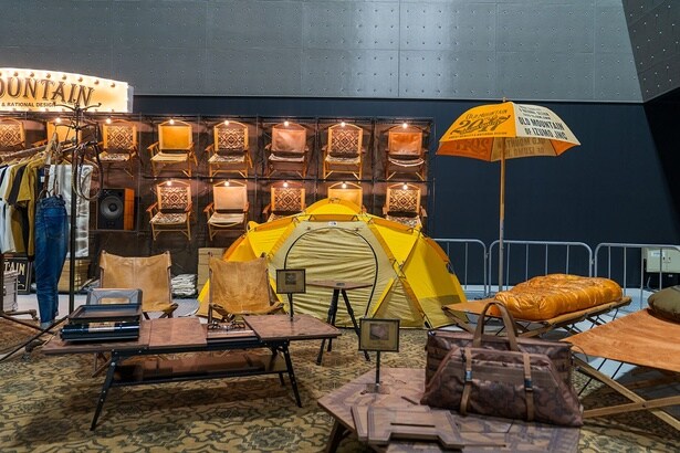 “アウトドア”と“ライフスタイル”に関するさまざまなブースが出展