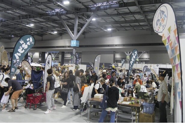 メ〜テレの人気番組「ハピキャン」による特設ブース