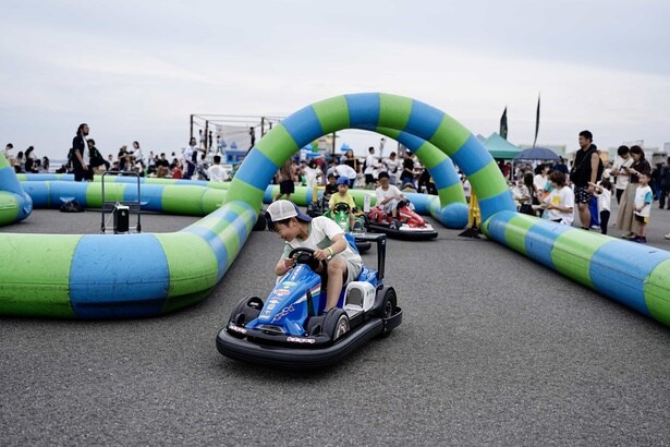 子どもが参加できる体験コーナーが充実