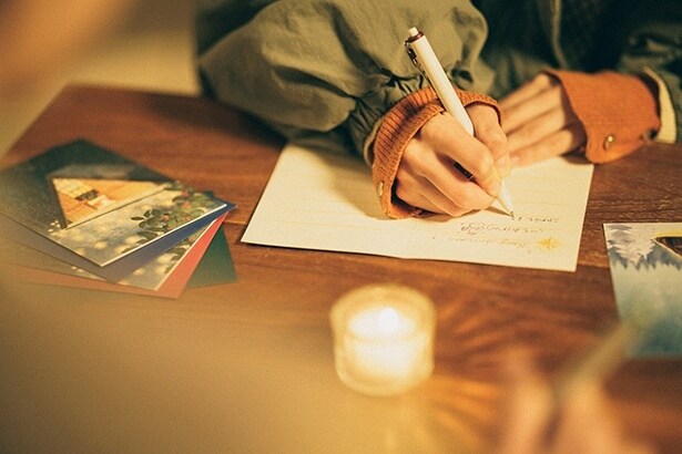 日ごろ伝えられない想いを手紙につづる