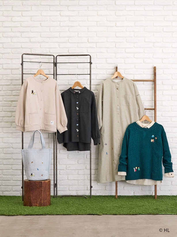 イオン「SELF＋SERVICE」×リサとガスパール25周年コラボ！“おうち時間”を彩る秋冬アパレル6アイテムが登場