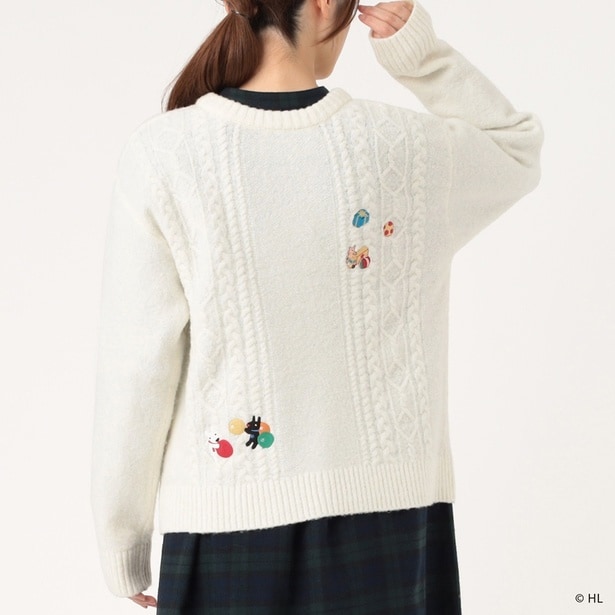 「リサとガスパール前後着ニット」(5478円)