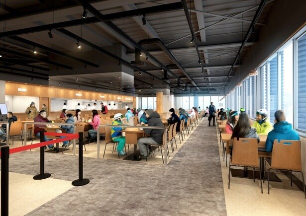 ルスツリゾートのゲレンデレストランが全面リニューアル！スキーヤー・スノーボーダーのための快適空間へ