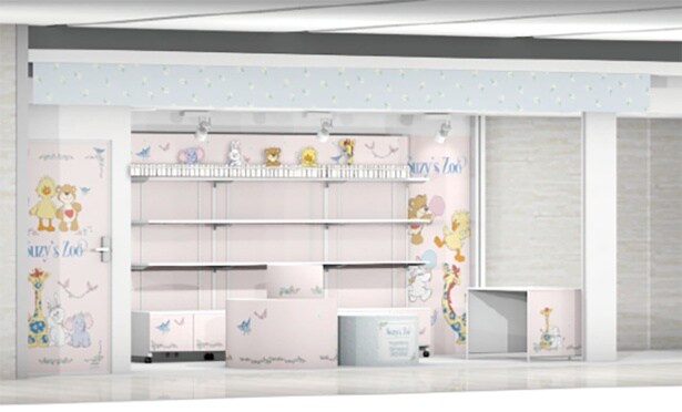 ストア内は極上のふわもこ空間!