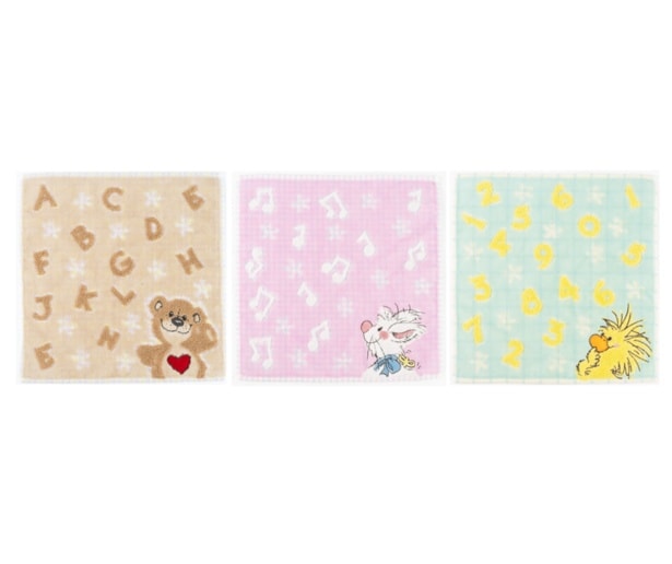 「タオルハンカチ」(全3種/各770円)