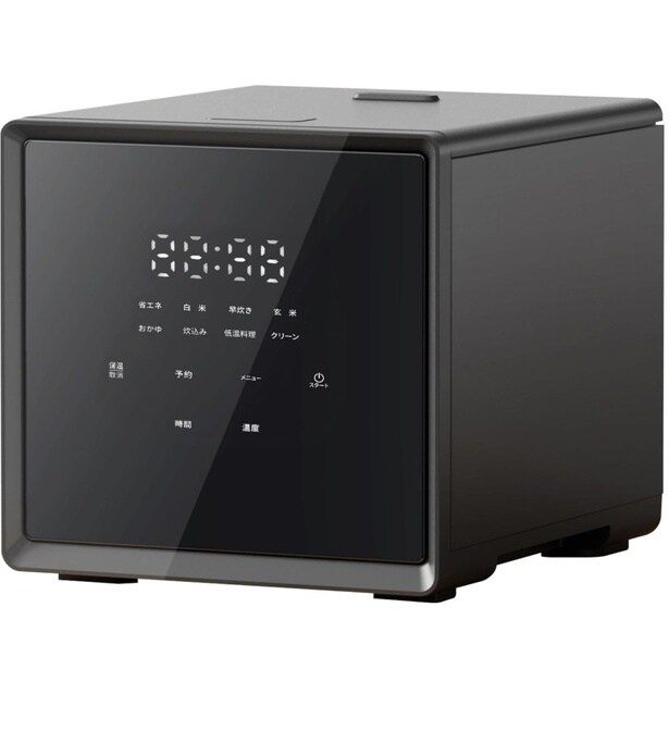 炊飯も低温調理も、これ一台。キューブ型でキッチンに映える炊飯器【山善】の炊飯器がAmazonに登場中‼