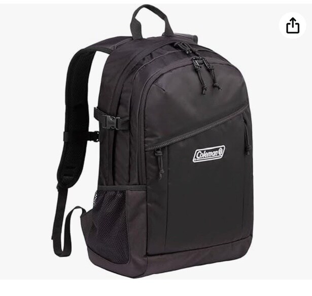 シンプルで、しっかり使える。年齢も性別も選ばない万能バッグ【コールマン】のリュックがAmazonに登場中‼