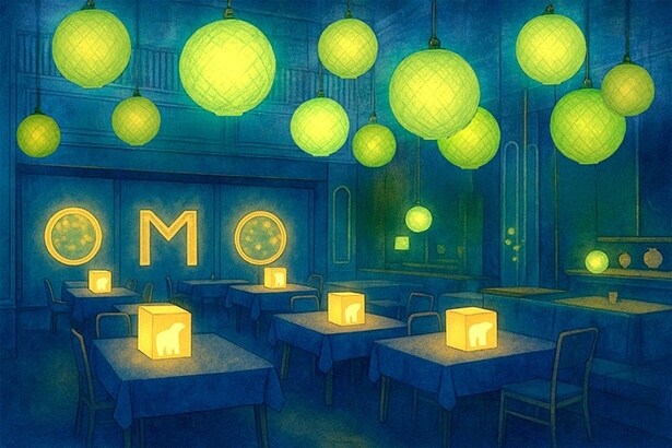 夏：「北海道の夏とシロクマ」