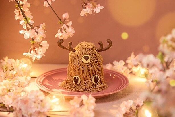 春：エゾシカモンブラン