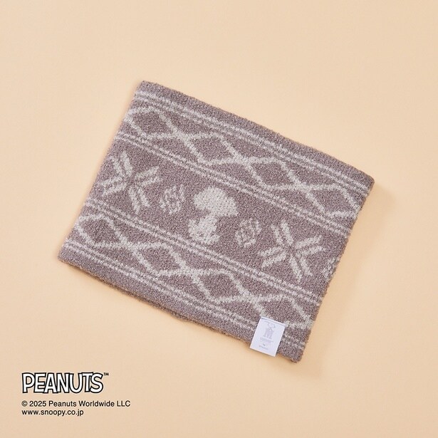 「ブレスサーモマシュマロニットネックウォーマー(ストーングレー)」(5500円)