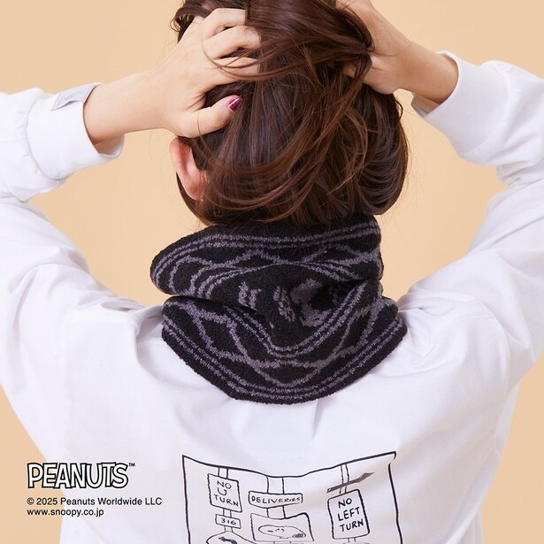 「ブレスサーモマシュマロニットネックウォーマー(ブラック)」(5500円)