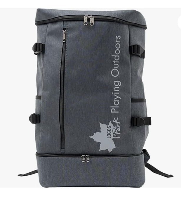 撥水・耐久・収納力。毎日にちょうどいい2層式デイバッグ【ロゴスパーク】のリュックがAmazonに登場中‼