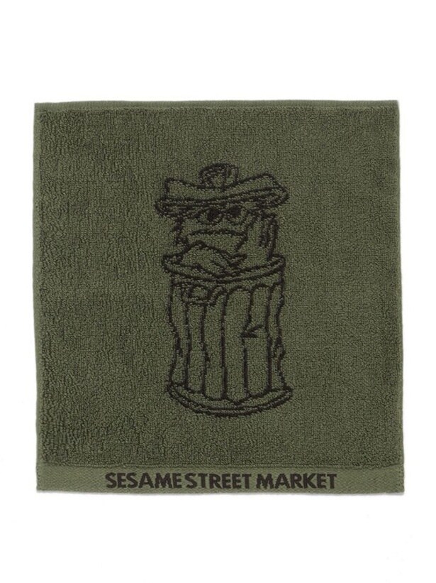 ヴィンテージ風のデザインがおしゃれなハンドタオル