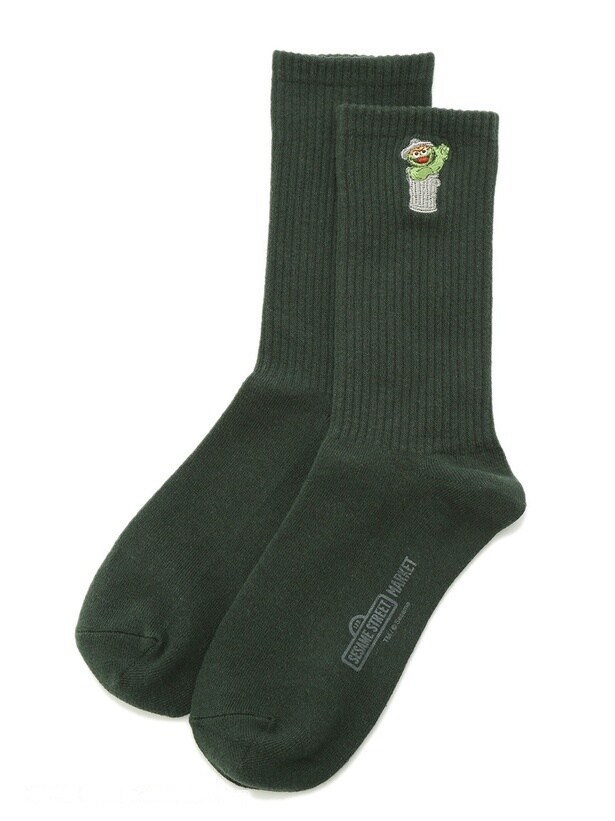 「【UNISEX】ワンポイント刺繍ソックス」(1760円)