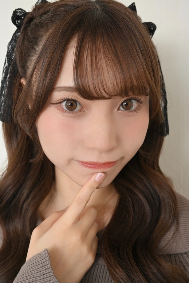 25歳の誕生日である10月14日に1st写真集を発売できたことがうれしいと語る川越紗彩さん