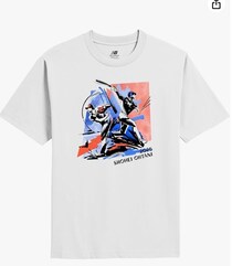 グラウンドの情熱を、着る。二刀流の視点を、日常に【ニューバランス】の半袖TシャツがAmazonに登場中‼