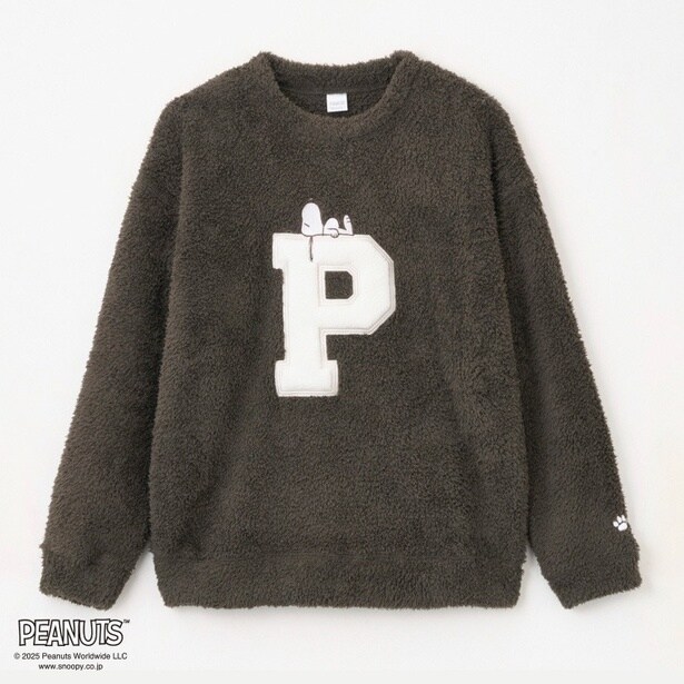 「レディース ボアプルオーバー(ブラック)」(1639円)