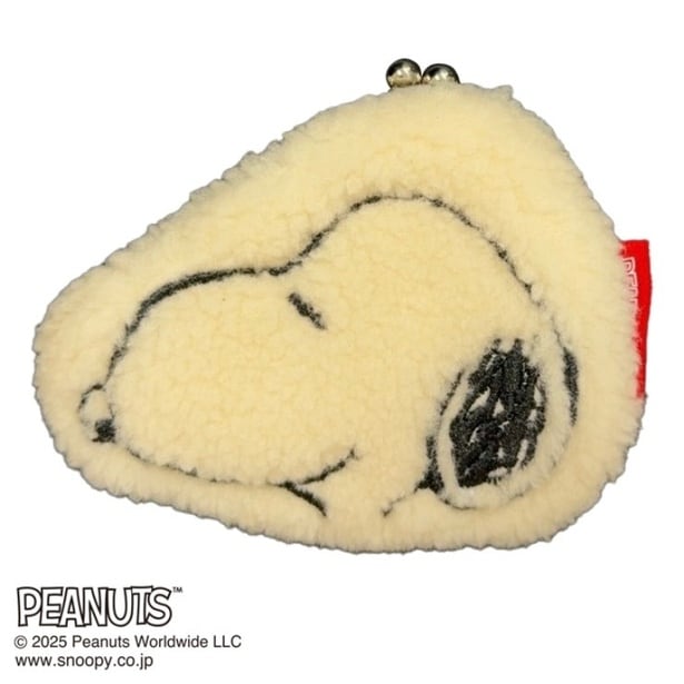「レディース ボアコインケース(スヌーピー)」(869円)