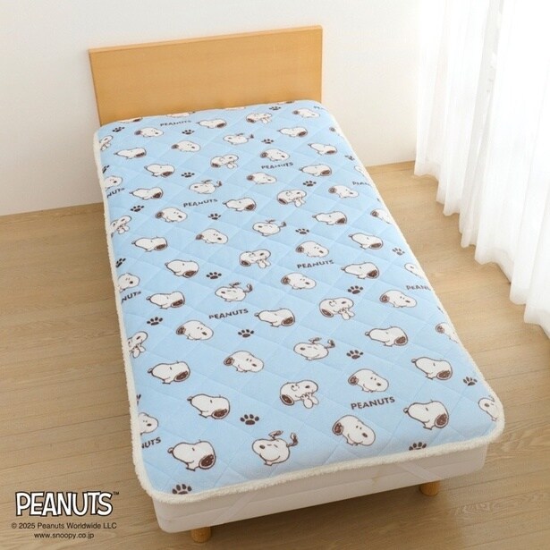 「敷きパッド シングル(ブルー)」(2189円)