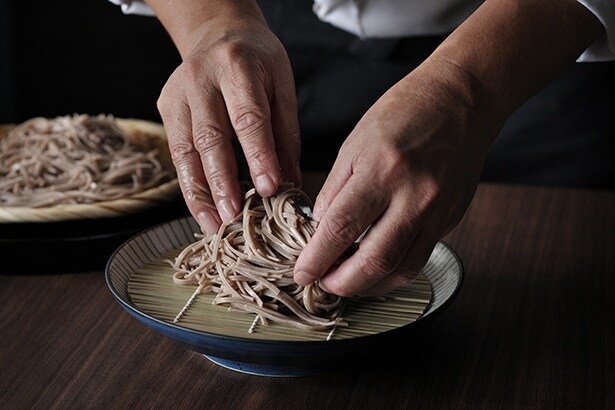 地粉・生粉打ちの蕎麦(イメージ)