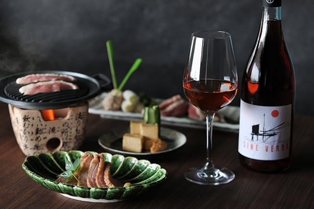 ナチュラルワインと一品料理