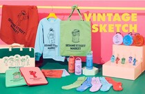 セサミストリートマーケットの名品、スケッチシリーズがリニューアル！ゾーイとグローバーが追加された新作ラインナップを全部見せ！