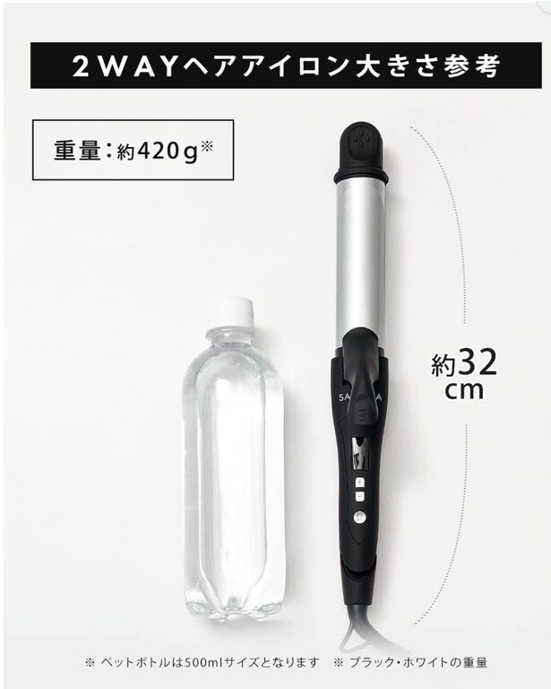 温度も、仕上がりも、思い通り。赤文字表示で見やすく快適【サロニア】のヘアアイロンがAmazonに登場中‼