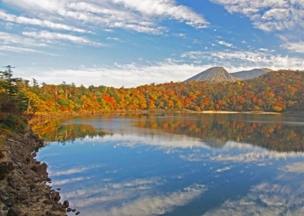 豊かな自然の宝庫として知られる観光エリア/えびの高原の紅葉