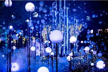 東京ミッドタウン、しゃぼん玉と雪が舞う幻想的なイルミネーション「MIDTOWN CHRISTMAS 2025」がスタート