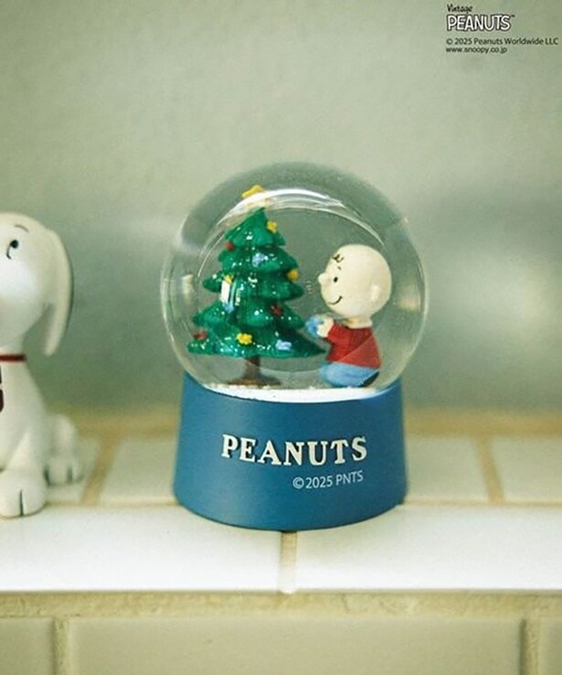 「【PEANUTS×BAYFLOW】スノードーム★2025X'mas★(チャーリー ブラウン)」(2750円)