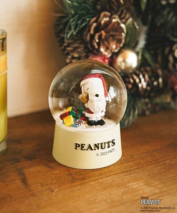 「【PEANUTS×BAYFLOW】スノードーム★2025X'mas★(スヌーピー)」(2750円)